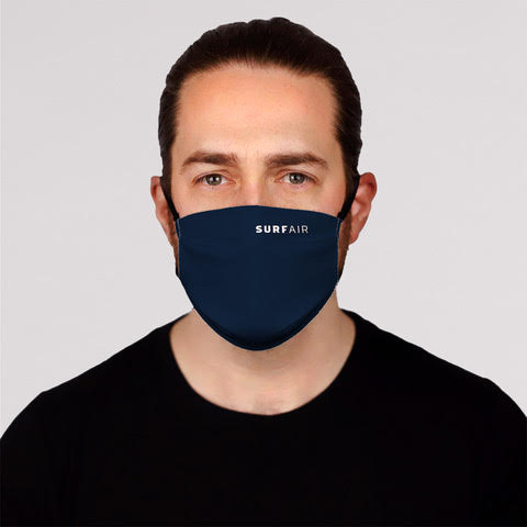 Surf Air Branded Face Mask